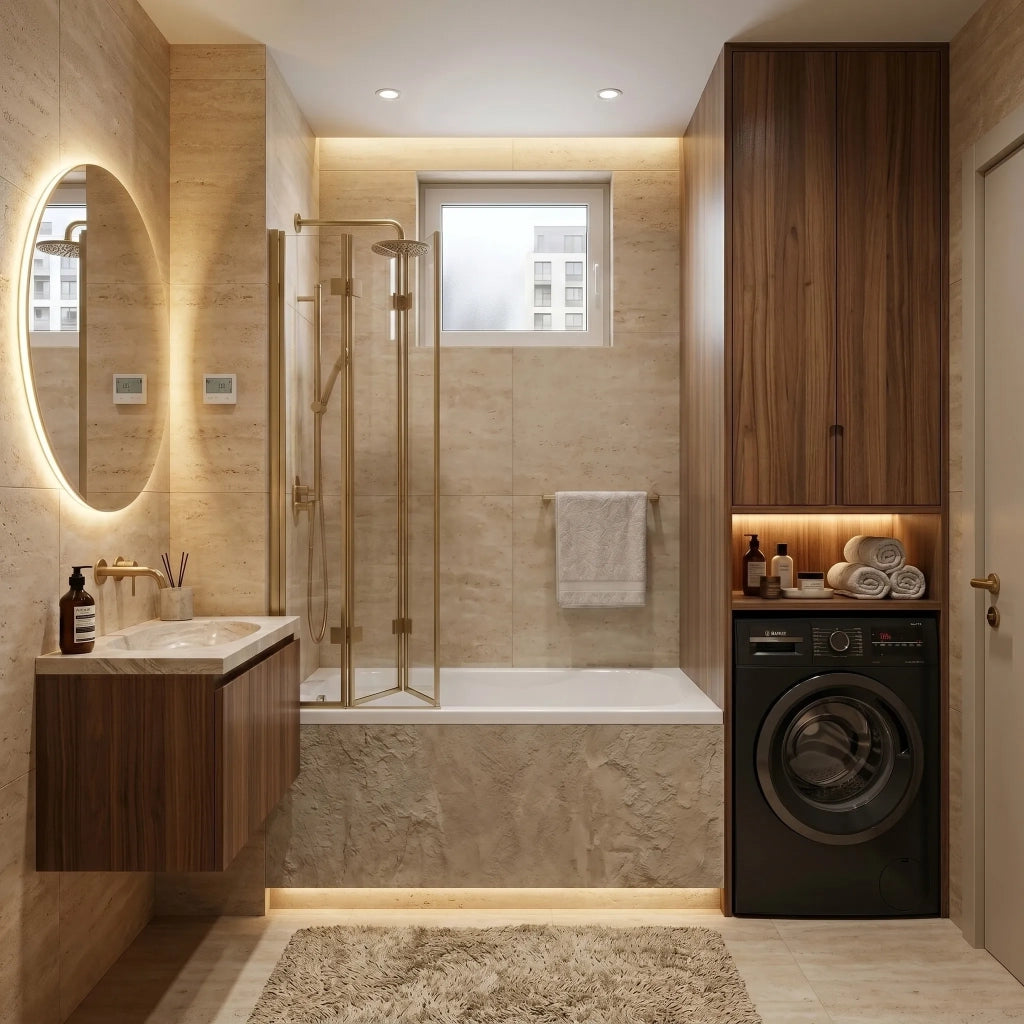 Vasca Da Bagno Acrilica Da Incasso Rea Gloria 120