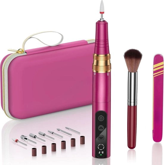 Vijilatrice elettrica per unghie - senza unghie - manicure - pedicure - anche per unghie in gel - cura unghie perfetta