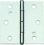 CERNIERA INOX QUADRA  ART.121IN  MM.30X30 PERNO FISSO 12 PZ.