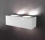 AREA APPLIQUE 4 LUCI BIEMISSIONE BIANCO 1127-A4-BI