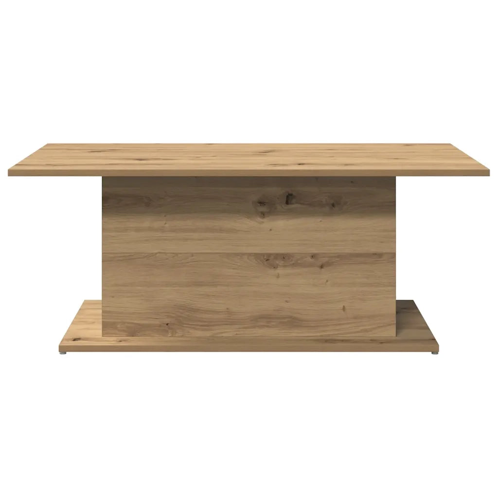 Tavolino salotto | Tavolino da caff¨¨ | Tavolino da Soggiorno Rovere Artigianale 102x55,5x40cm in Truciolato