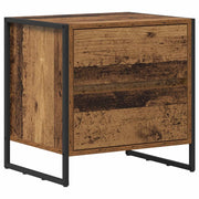 Comodino | Armadio da Notte | Mobiletto da notte Legno vecchio 50 x 39.5 x 50 cm Legno multistrato