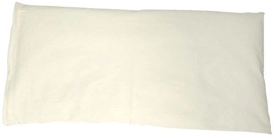 Kushion biologico 75x36 cm - Riempimento biologico - Comfort del sonno salutare - Cuscino da sedere per problemi di schiena - Leggero e confortevole - Cuscino naturale