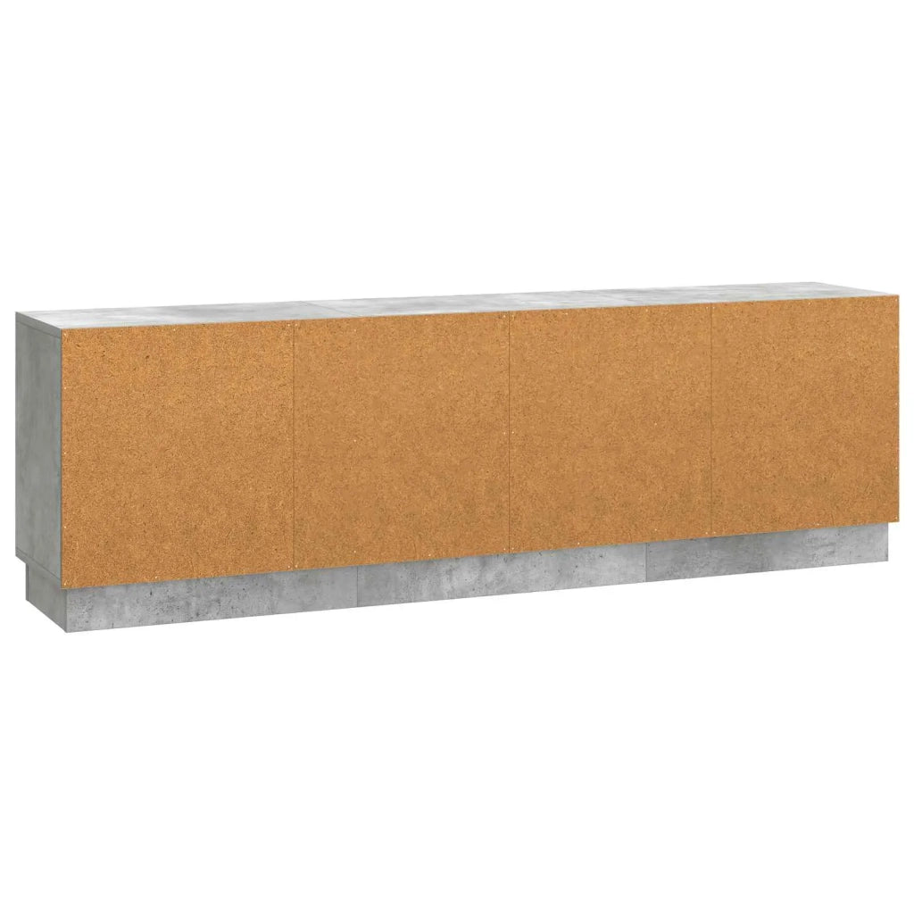Mobile TV Grigio Cemento 150 x 31 x 47 cm Legno ingegnerizzato