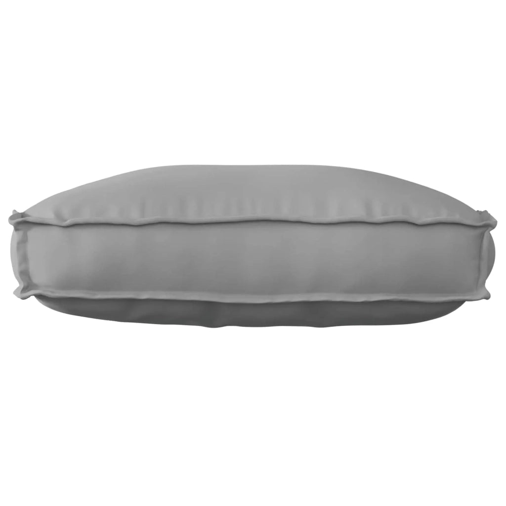 Cuscino Grigio 70 x 40 x 12 cm Tessuto Oxford 42001519