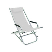 Dondolino Alluminio Grass Bianco Vette 07161