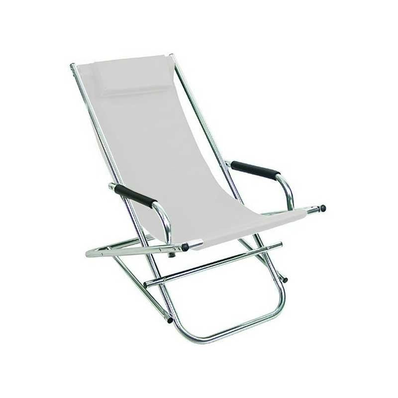 Dondolino Alluminio Grass Bianco Vette 07161
