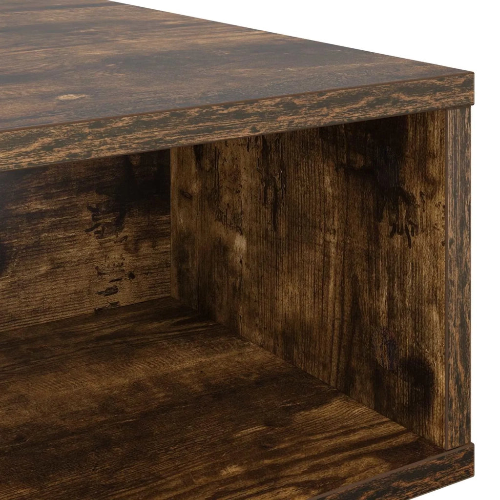 Tavolino da salotto | Tavolino da caff¨¨ | Tavolino da Soggiorno Rovere fum¨¦ 105 x 50 x 32,5 cm