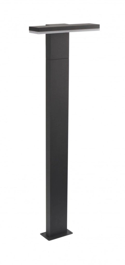 Paletto LED da giardino SU-MA Fler 78cm 10W IP54 grigio