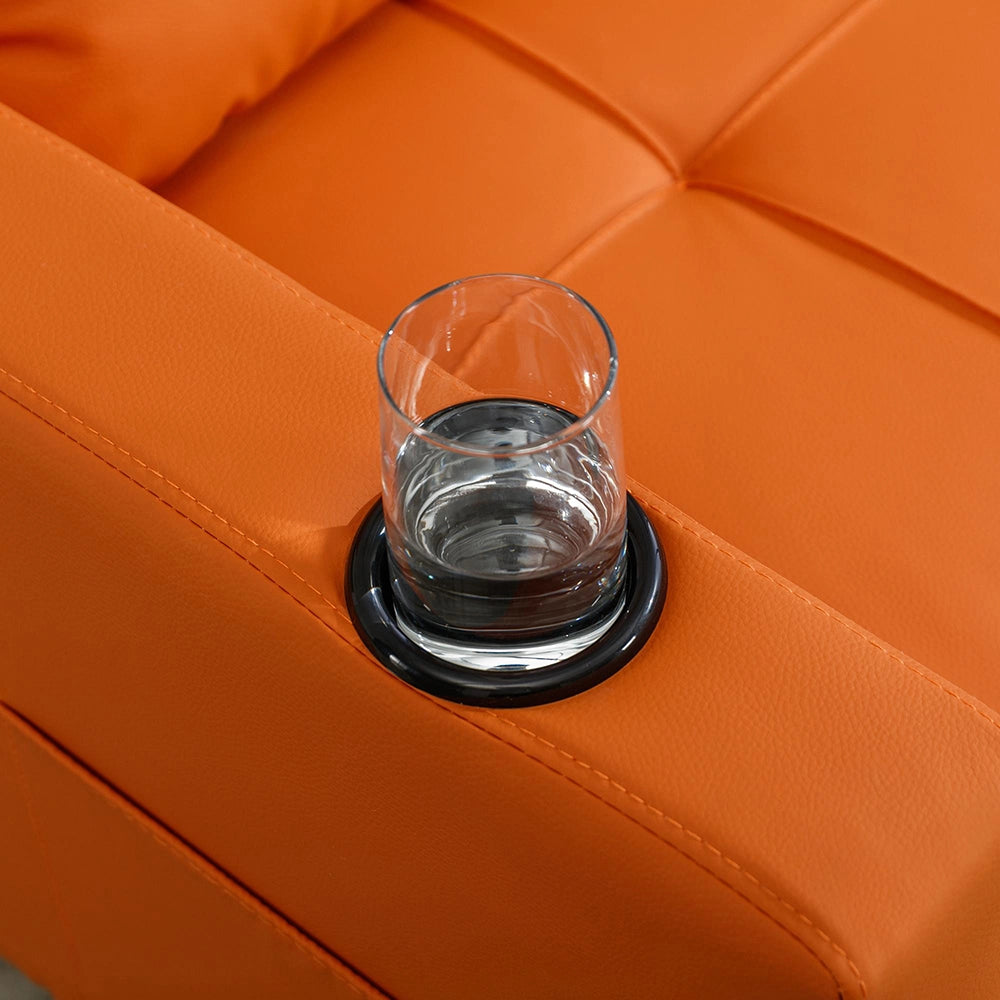 Divano letto 3 in 1 - Xylo - Con porta-bicchieri e USB, per piccoli spazi