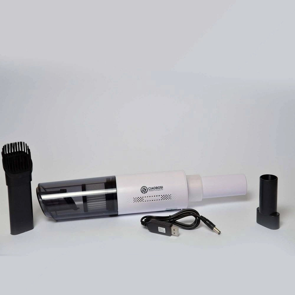 Trade Shop - Aspirapolvere Senza Fili Casa Auto Ricaricabile Usb 150w Dc7.4v Pulizia Cx-8375 -