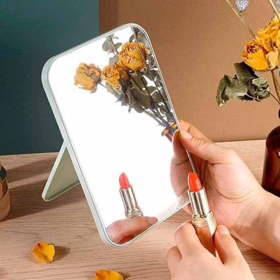 Specchio da mano per tavolo da trucco, specchio da appendere per tavolo da trucco, specchio per la cabina doccia.
