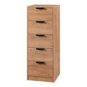 Cassettiera pratico mobile contenitore per ingresso soggiorno camera da letto MDF 108 x 40 x 40 cm effetto rovere 03_0009315