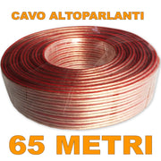 Trade Shop - Cavo Per Altoparlanti Matassa Bobina Filo Bipolare Audio Casse Speaker Stereo -