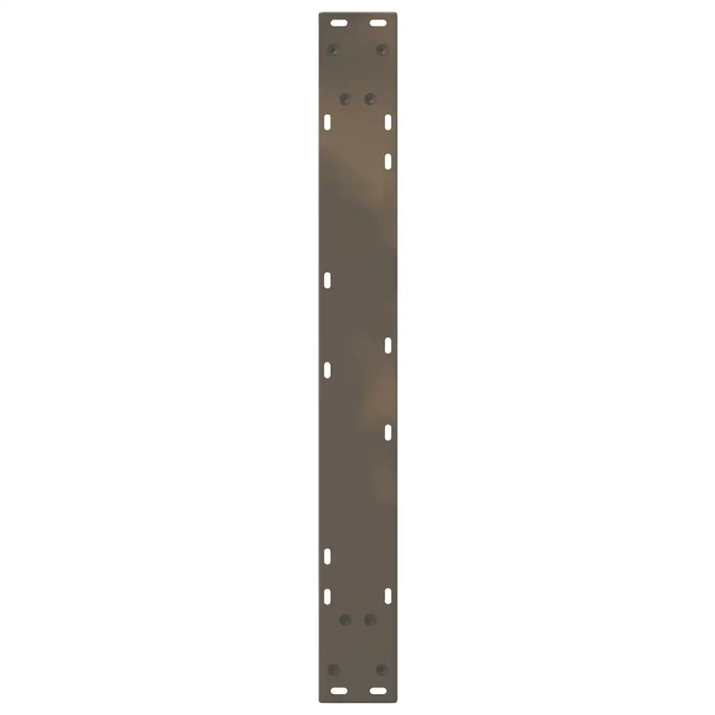 Gambe per tavolo da pranzo 2 pz in acciaio naturale 80x(72-73,3) cm 4012731