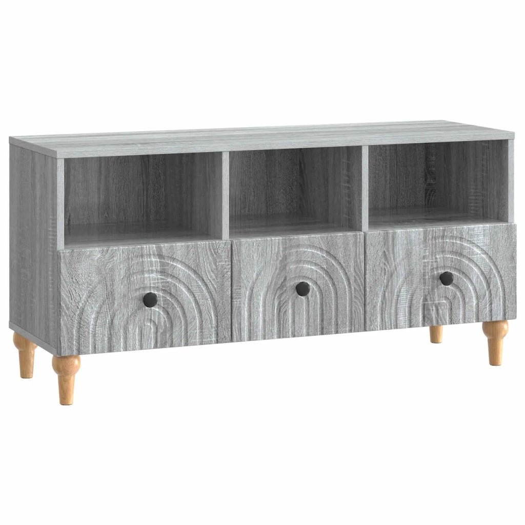 Mobile TV Sonoma grigia 102 x 34,5 x 50 cm Legno ingegnerizzato 894221