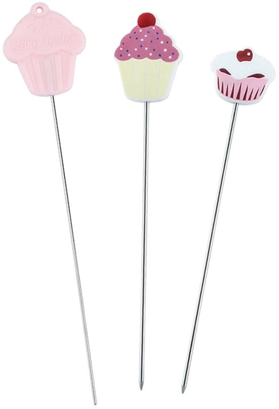 Kit di prova per torte 3 pezzi - set di punzoni per torte - punzoni di prova - materiale riciclabile acciaio inossidabile - accessori da forno - 19,5 cm / 18,5 cm / 16 cm - punzoni per torta