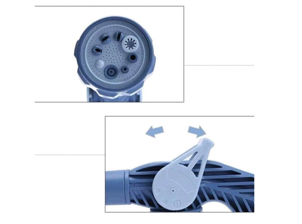 Pistola Idropulitrice a Pressione Irrigatore Portatile Pulizia Auto Estensione per Tubo Acqua