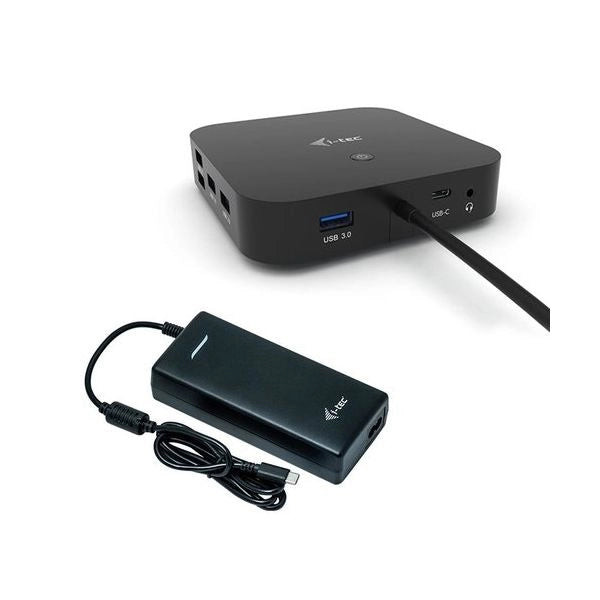 I-tec usb-c dual display docking station with power delivery 100 w + universal charger 100 w - C31DUALDPDOCKPD100W