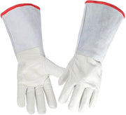 Manopole Cryogeniche 40 cm - Impermeabili - in Pelle - Resistenza a Temperature Estreme - Comode - Flessibili - Manopole da Lavoro