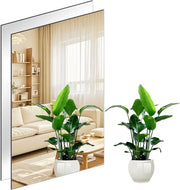 Specchio Decorativo 30x40cm HD - Specchio Autoadesivo - Specchio per Parete - Specchio in Acrilico - Sticker per Parete - Installazione Senza Residui