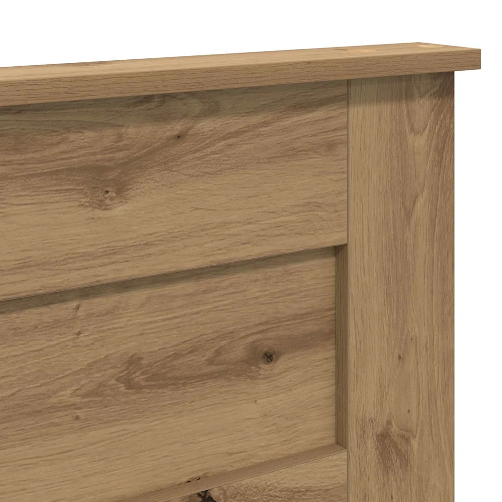 Testiera-Testata-Testiera Decorativa Rovere artigianale 120 cm Legno multistrato 640677