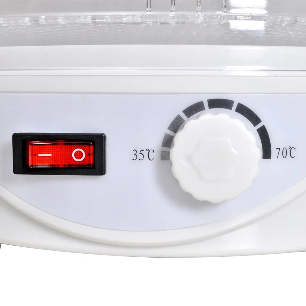 Essiccatore Alimentare Rotondo con 6 Vassoi 250 W