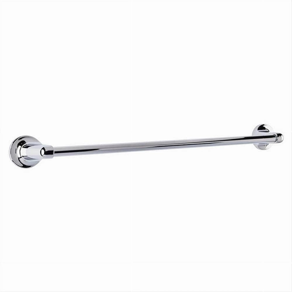 Trade Shop - Porta Asciugamano Portasciugamani Cromato 60 Cm Maniglione A Parete Bagno 79813 -