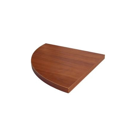 MENSOLA IN TRUCIOLARE AD ANGOLO 'ECOPAN ANGOLO' 35 x 35 x 1,8 - noce medio- 5 pezzi