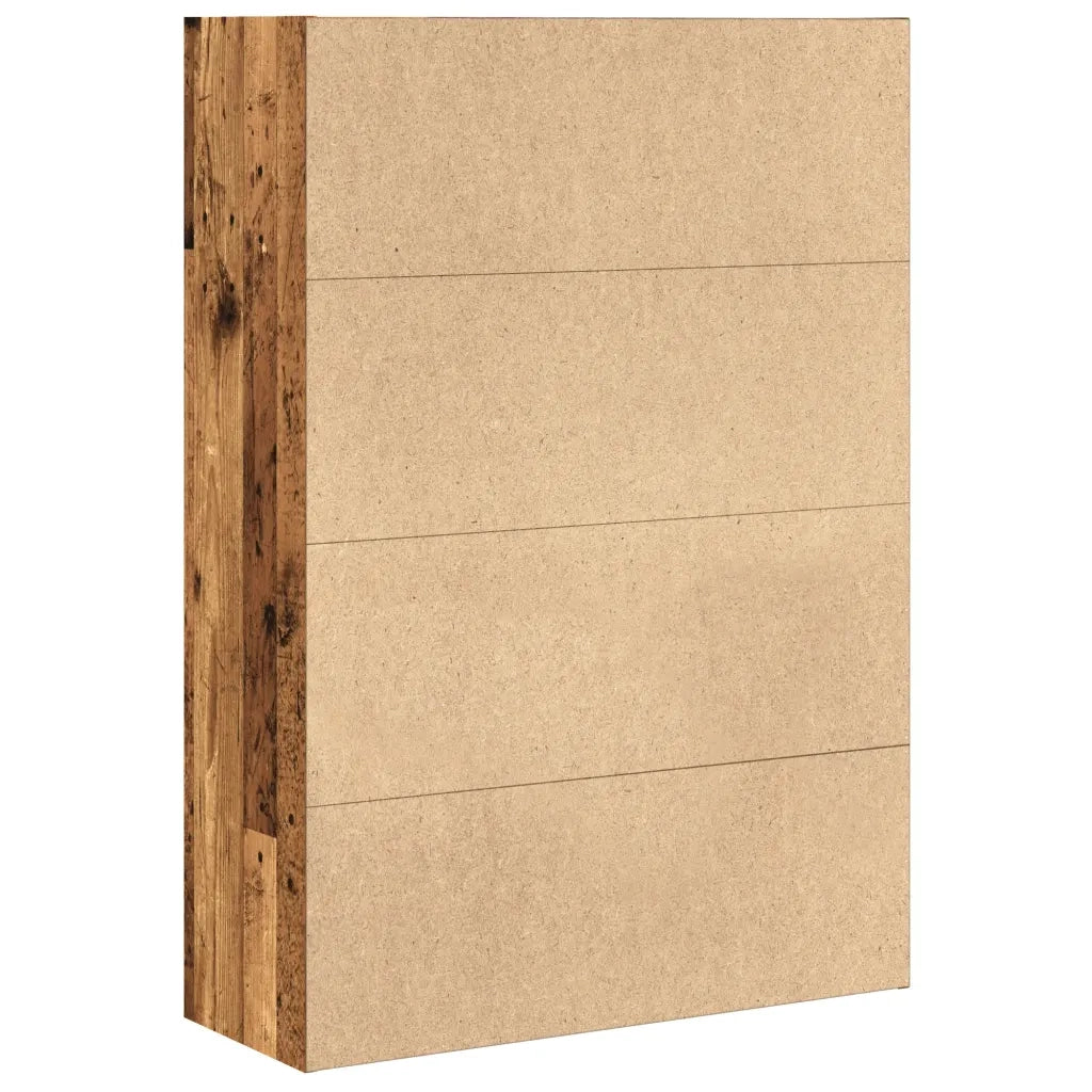 Libreria Legno Antico 80x30x114 cm in Legno Multistrato 857938