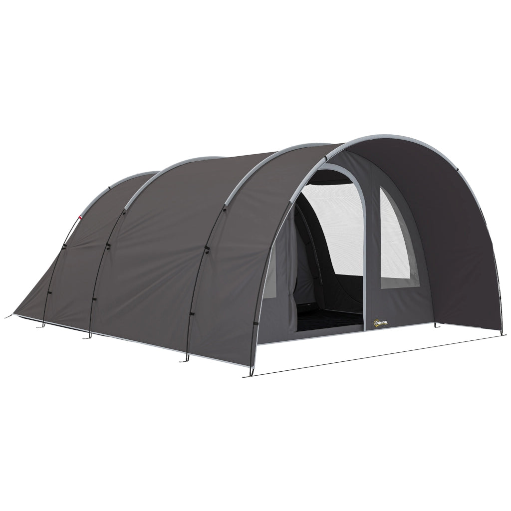 Tenda da campeggio per 4-6 persone ¨C zephmum ¨C grigio