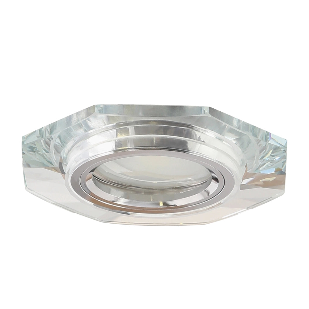 Faretto da incasso SS-14 Candellux 1xMR16 cromato vetro