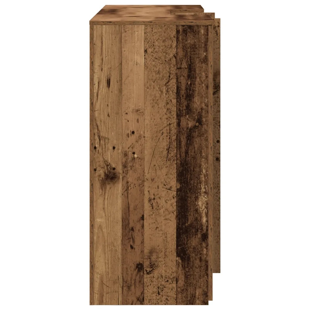 vidaXL Banco Reception Legno Antico 155x50x103,5 cm Legno Multistrato