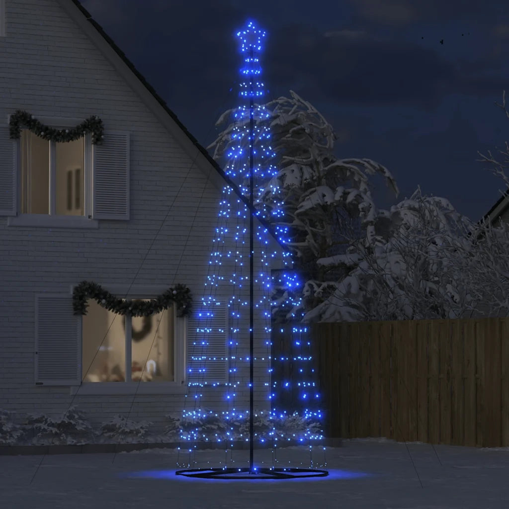 Albero di Natale a LED 1534 LED Blu 500 cm 4016458