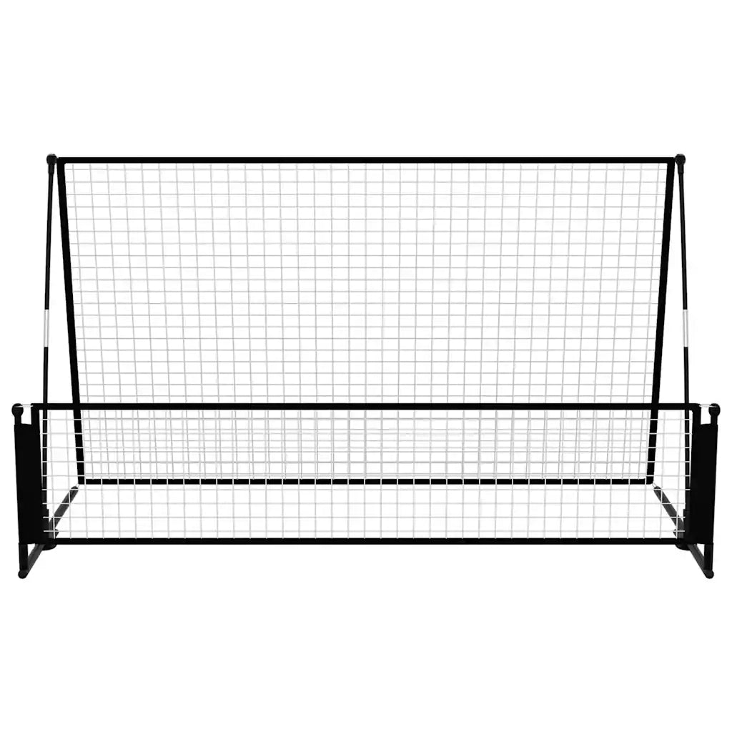 Porta da Calcio a Rimbalzo 2 in 1 202x104x120 cm in Acciaio cod mxl 55939