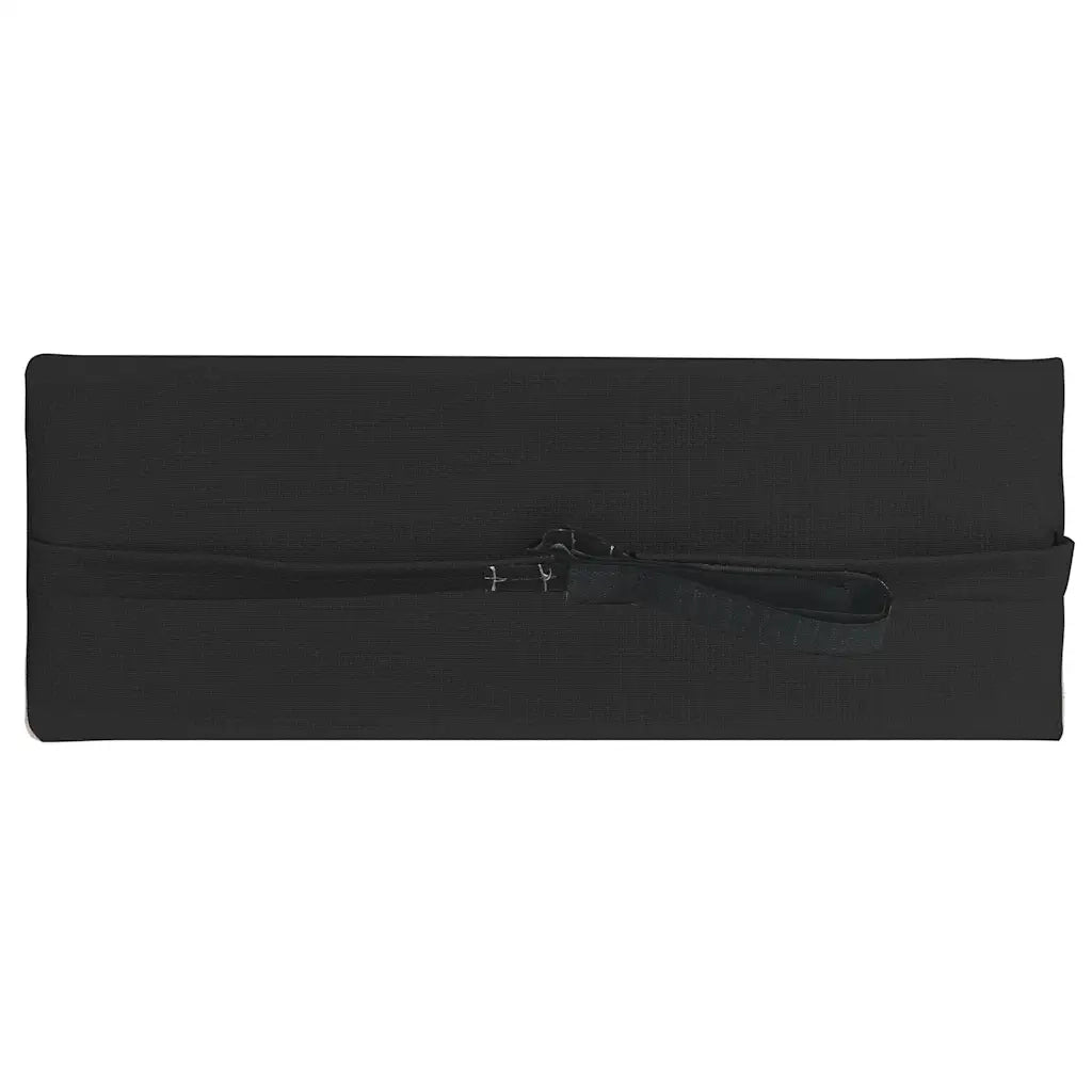 Poggiatesta per Sdraio Nero 40x7,5x15 cm in Textilenecod mxl 70931