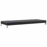Copertura Tavolo Tinta unita Nero 242 x 102 x 15 cm Tessuto