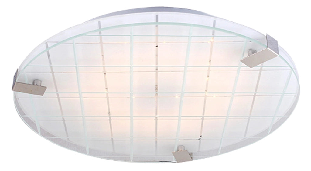 Plafoniera Candellux Noble 13-30078 bianca 31cm E27 vetro