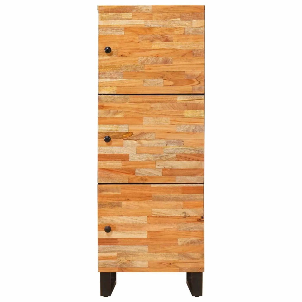 Alto Mobile da Stoccaggio con porta Marrone 40 x 33 x 110 cm