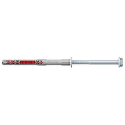 Fischer 562169 DuoXpand Tassello di espansione 10 mm x 120 mm con vite premontata testa flangiata esagonale Torx TX40 colore Grigio