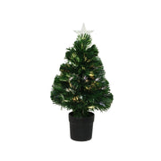 ALBERO BURTLEY H60CM 55 RAMI FIBRA OTTICA 18 LED.