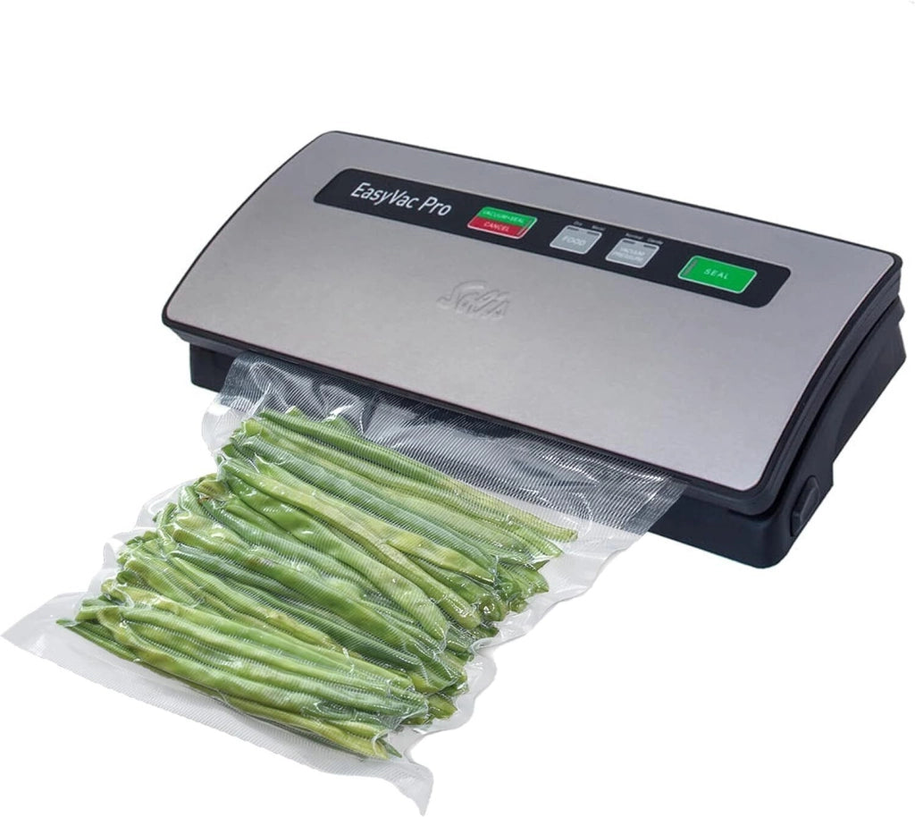 Solis TYP 569 EasyVac Pro Macchina per Sottovuoto 120 W 0.8 bar alimenti secchi umidi e delicati colore Nero