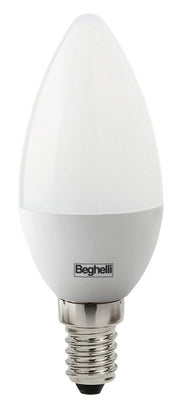 10pz beghelli lampadina a led forma oliva e14 w 5 fredda 4000k cod:ferx.94777