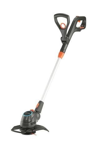 Gardena 14701-55 ComfortCut 23-18V P4A Solo Trimmer a Batteria 23 cm Manico Telescopico Testa Orientabile colore Nero Blu Arancione Argento