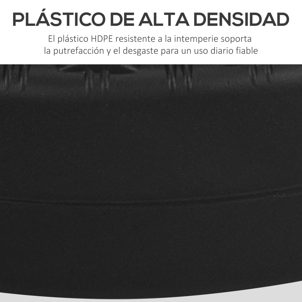 Sostegno Parasol con Riempiemento Acqua o Sabbia ¨C zephmum ¨C ?51x36 cm per Pali ?38/48 mm