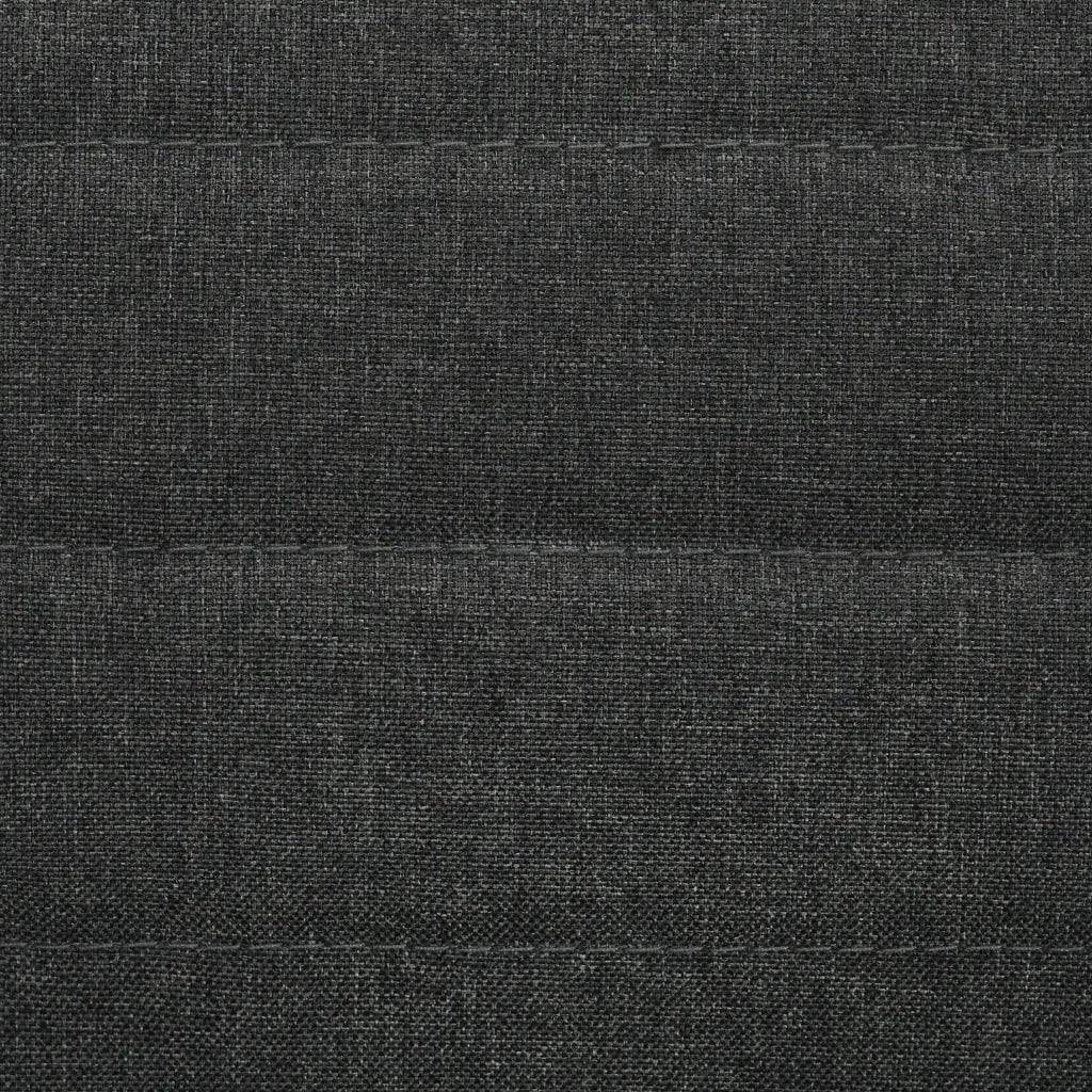 Sedie Sala da Pranzo 6 pz Grigio Scuro in Tessuto