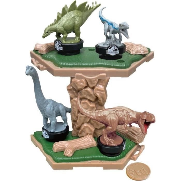 Balance Game - EPOCH GAMES - Jurassic World Island Quake - Dinosauri su piattaforma, vince l'ultimo sul posto!