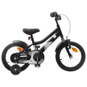 Bicicletta per Bambini 16 Pollici per bambini di 4-6 anni Nero 42009379