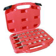 Trade Shop - Kit Riparazione Filettatura Tappo Coppa Olio Auto Con Tappi E Rondelle 64 Pz -