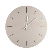 OROLOGIO DA PARETE GRANDE R2 IN CRISTALLO ACRILICO TORTORA